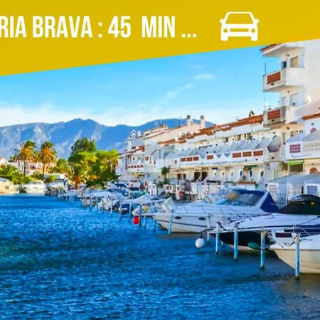 Daire New Flat, Private Hot Tub, Garden, Ac Near Argeles Beaches Maureillas